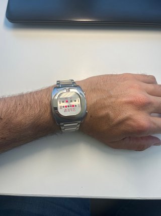 Reloj Binario The One Acero inoxidable