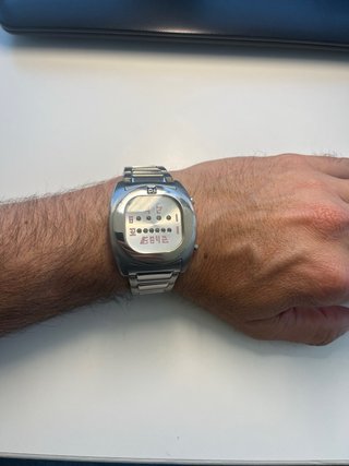Reloj Binario The One Acero inoxidable