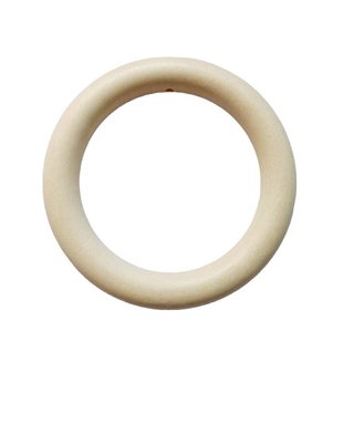 Pack de 20 aros de madera natural