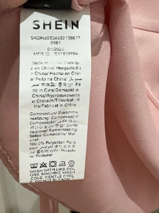 Blusa rosa sin estrenar