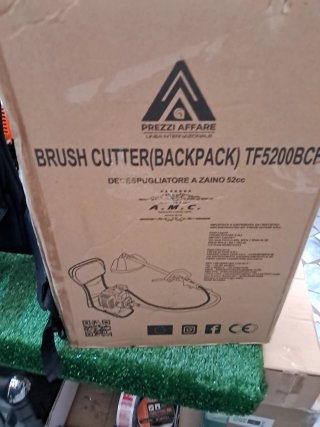 Decespugliatore a zaino 52cc benzina