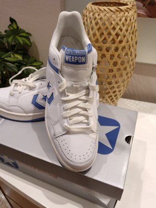 Converse Weapon Blancas y Azules