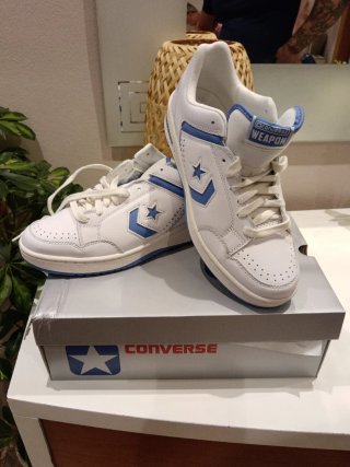 Converse Weapon Blancas y Azules