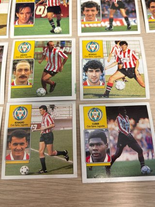 Lote 17 cromos Logroñés Liga 92/93