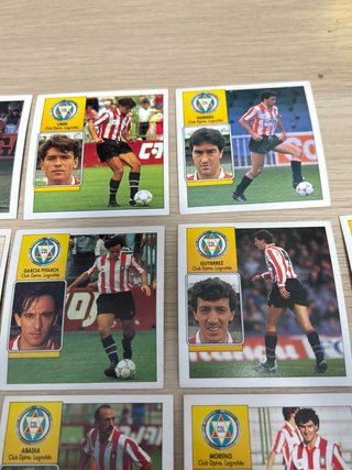 Lote 17 cromos Logroñés Liga 92/93