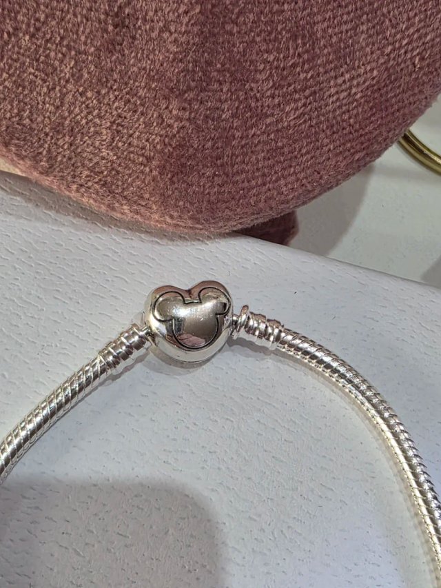 Pulsera Pandora Corazón Mickey 20cm