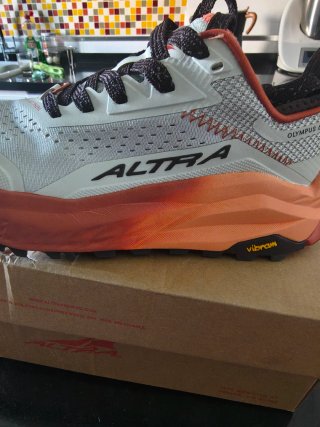 Zapatillas Altra Olympus 6 Gris Naranja Unisex