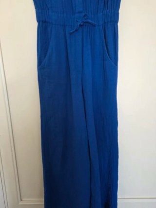 Mono largo azul Mango Talla M