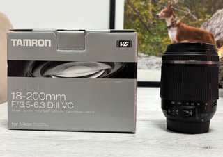 Tamron 18-200mm VC Nikon F con Caja