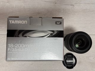 Tamron 18-200mm VC Nikon F con Caja