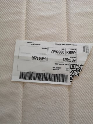 Colchón cama 135cm nuevo sin usar