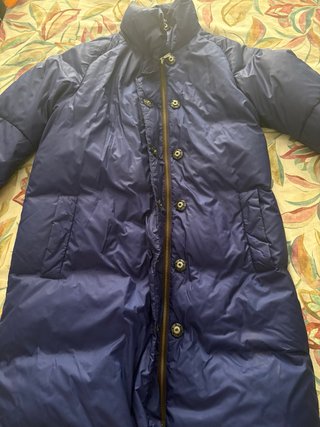 Abrigo plumífero Hoss Intropia azul mujer