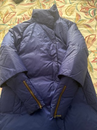 Abrigo plumífero Hoss Intropia azul mujer