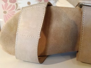 Sandalias Beige Talla 37 Memory Foam