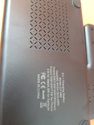 Cargador Inalámbrico 3 en 1 Plegable