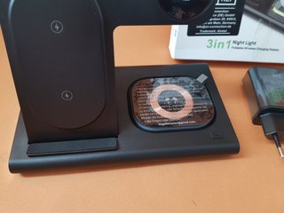 Cargador Inalámbrico 3 en 1 Plegable