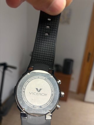 Reloj Viceroy Negro Correa Silicona