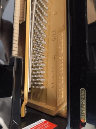 Piano Yamaha YUS1 Negro Núm de serie 3579516