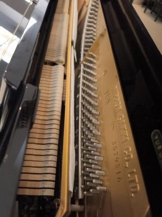 Piano Yamaha YUS1 Negro Núm de serie 3579516