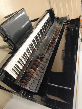 Piano Yamaha YUS1 Negro Núm de serie 3579516