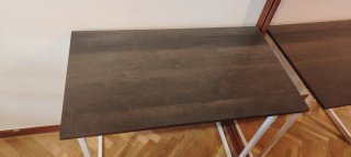 Escritorio Plegable Madera y Metal