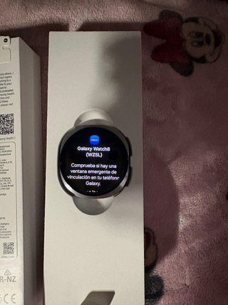 Samsung Galaxy Watch 8 Plata/Blanco