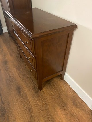 Cómoda de madera 3 cajones