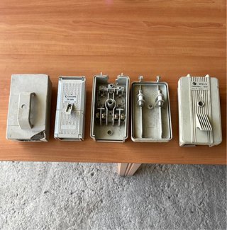 Cajas de protección y conexión de alumbrado