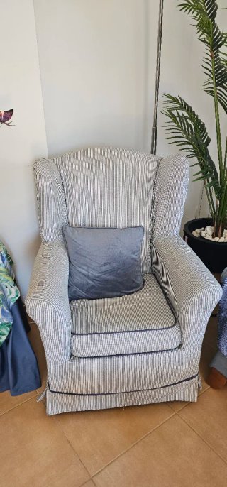 2 Poltrone Blu