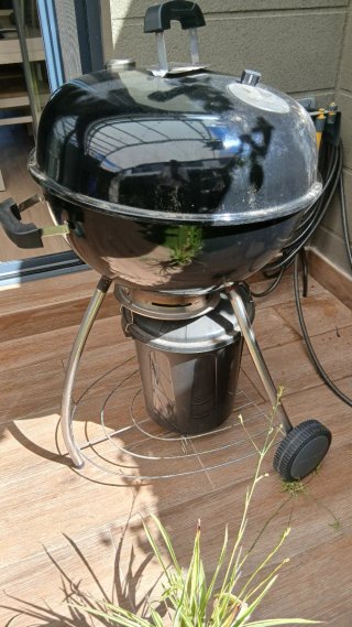 Barbacoa de carbón