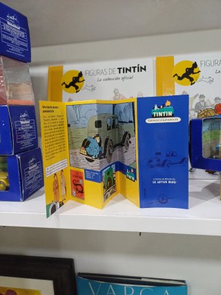Coche Tintín Limusina Loto Azul 1/43