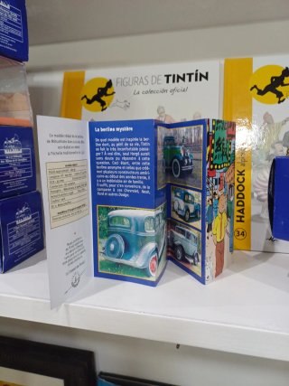Coche Tintín Limusina Loto Azul 1/43
