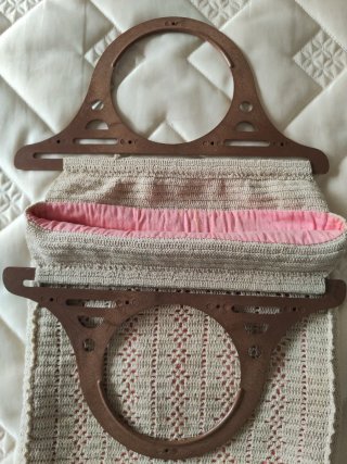 Bolso Crochet Vintage Hecho a Mano