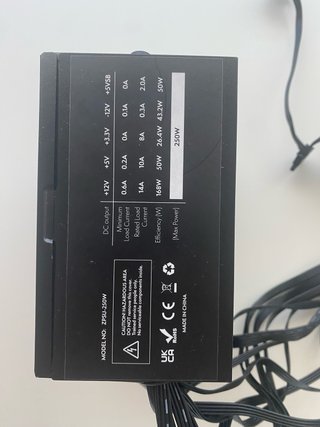 Fuente Alimentación Vibox 250W