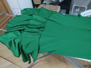 Falda Flamenca Salón Cintura Alta Marca " El Rocío