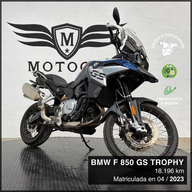 BMW F 850 GS TROPHY - 2023, 18.196KM y GARANTÍA