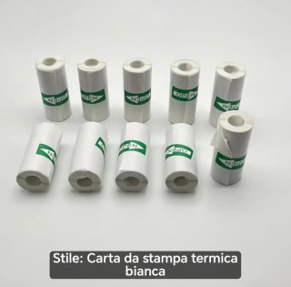 30 rotoli Carta Termica Adesiva