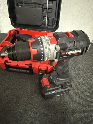 Taladro Percutor Parkside 20V 64Nm + Baterías