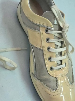 Scarpe uomo Gianfranco Ferre beige/silver 40