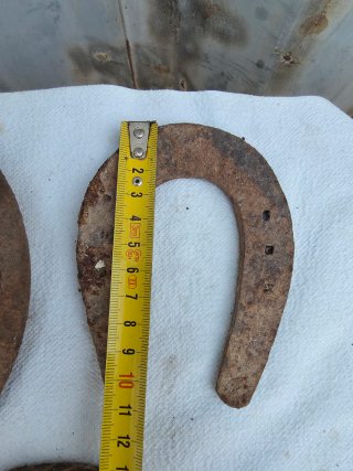 Lote 3 Herraduras Antiguas Hierro
