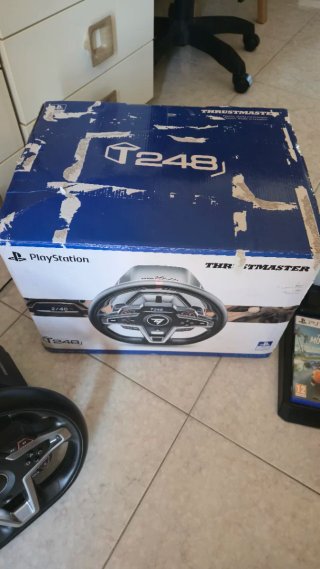 Volante Thrustmaster T248 PS5/PS4/PC + Pedali