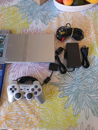 Consola PlayStation 2 Plata
