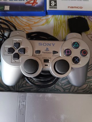 Consola PlayStation 2 Plata
