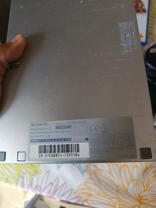 Consola PlayStation 2 Plata