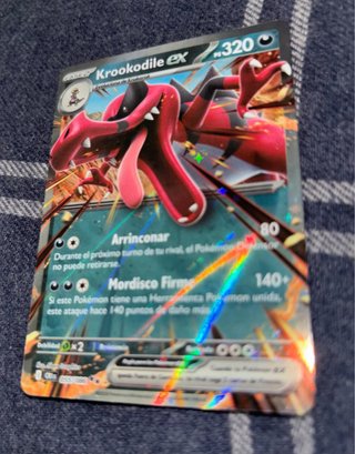 Carta Pokémon Krookodile EX