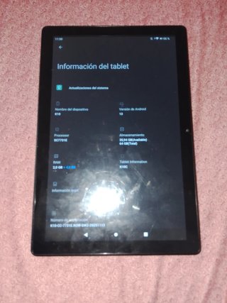 Tablet PC Negra, En buen estado  Marca k10