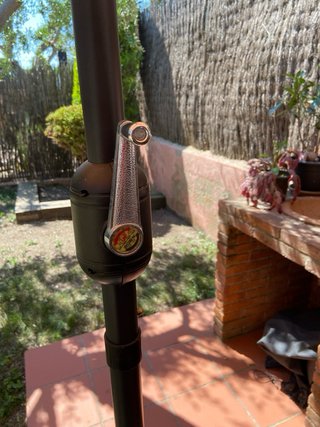 Parasol Jardín aluminio 280x240