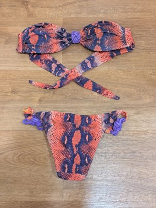 Bikini estampado serpiente