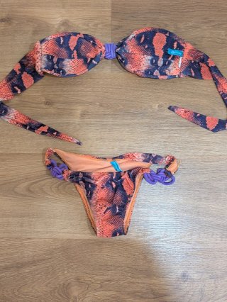 Bikini estampado serpiente