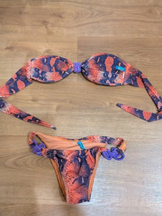 Bikini estampado serpiente